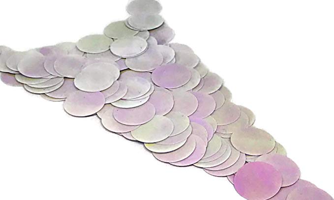 Konfetti Kreise Holografisch/Perlmutt