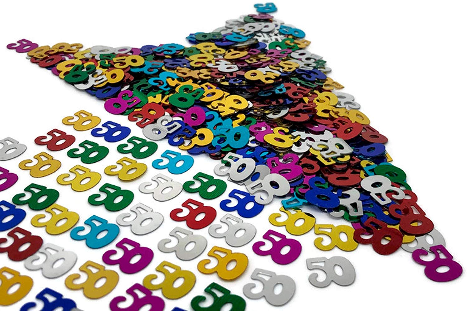 Konfetti 50. Geburtstag