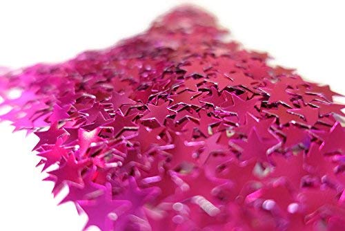 Konfetti Sterne Pink