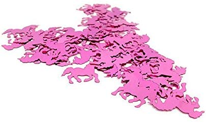Konfetti Einhörner Pink
