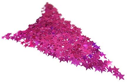 Konfetti Sterne Pink